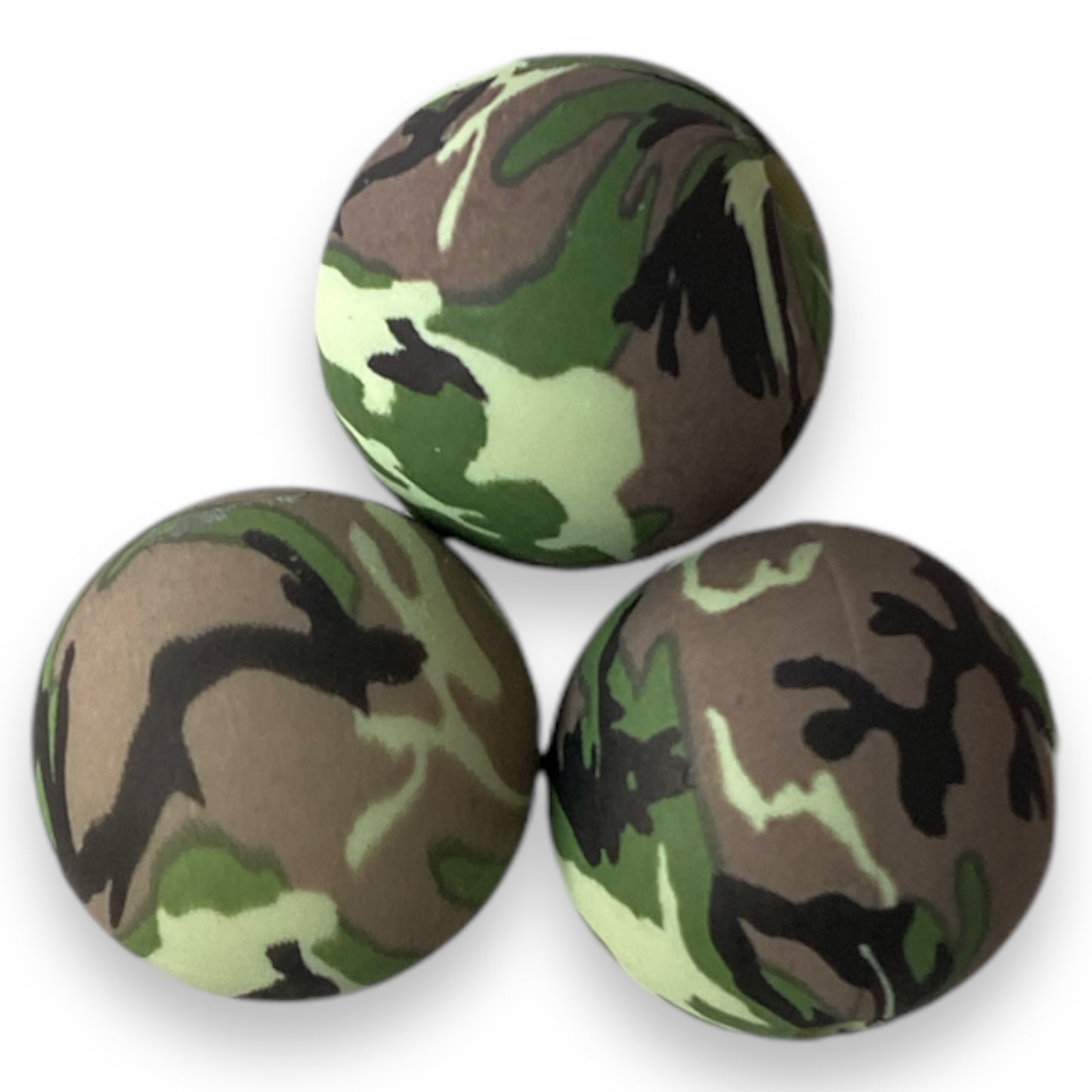 12mm- A-09- Camouflage Silicone Beads