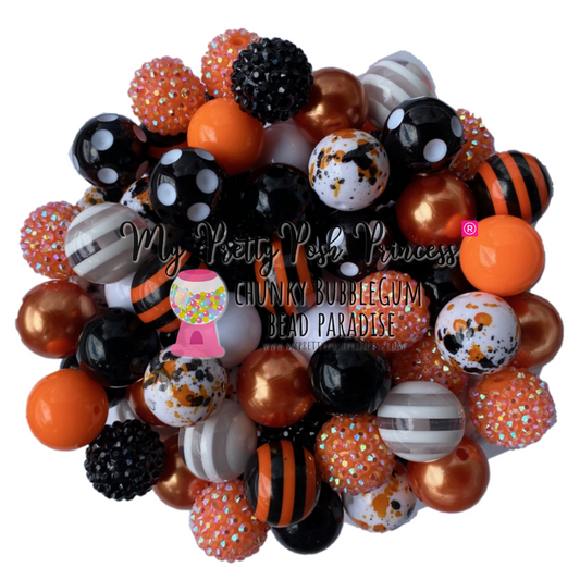 20mm "Halloween" (25 Count) Acrylic Bead Pack