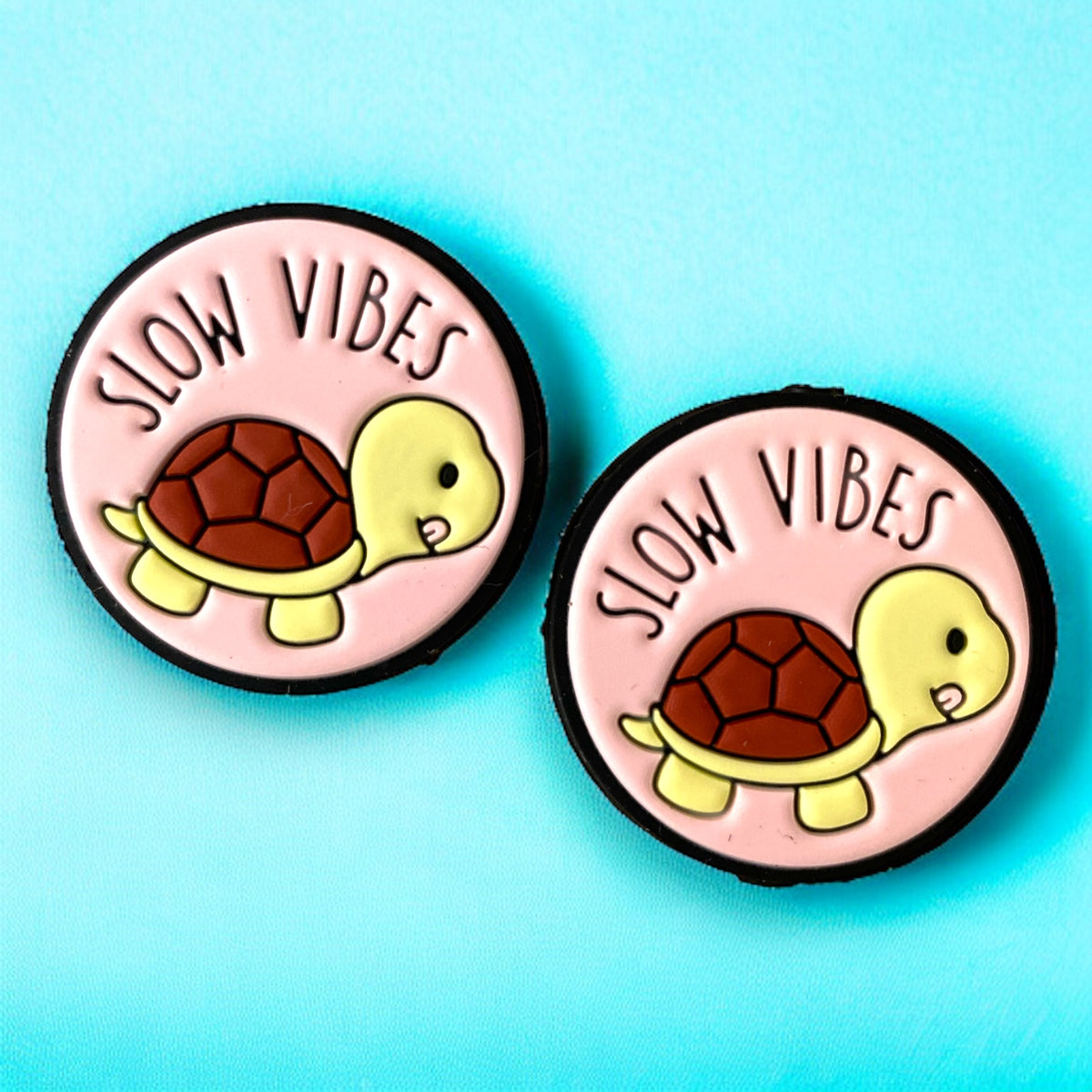 T417- “Slow Vibes”  Silicone Focal Bead (1 Count)