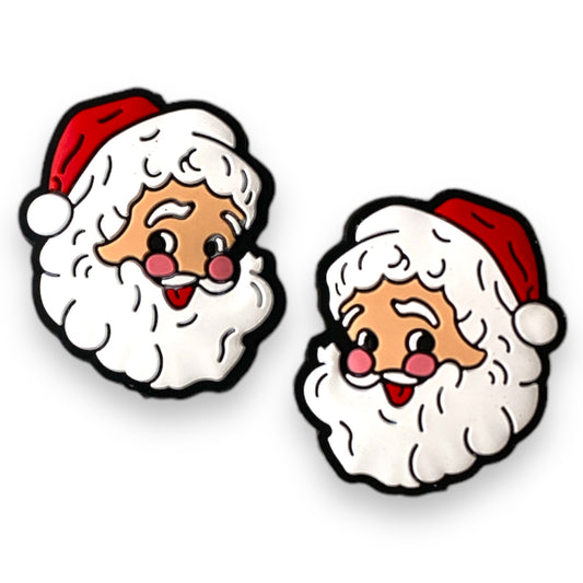 X41-  “Santa” Silicone (1 Count) Focal Bead