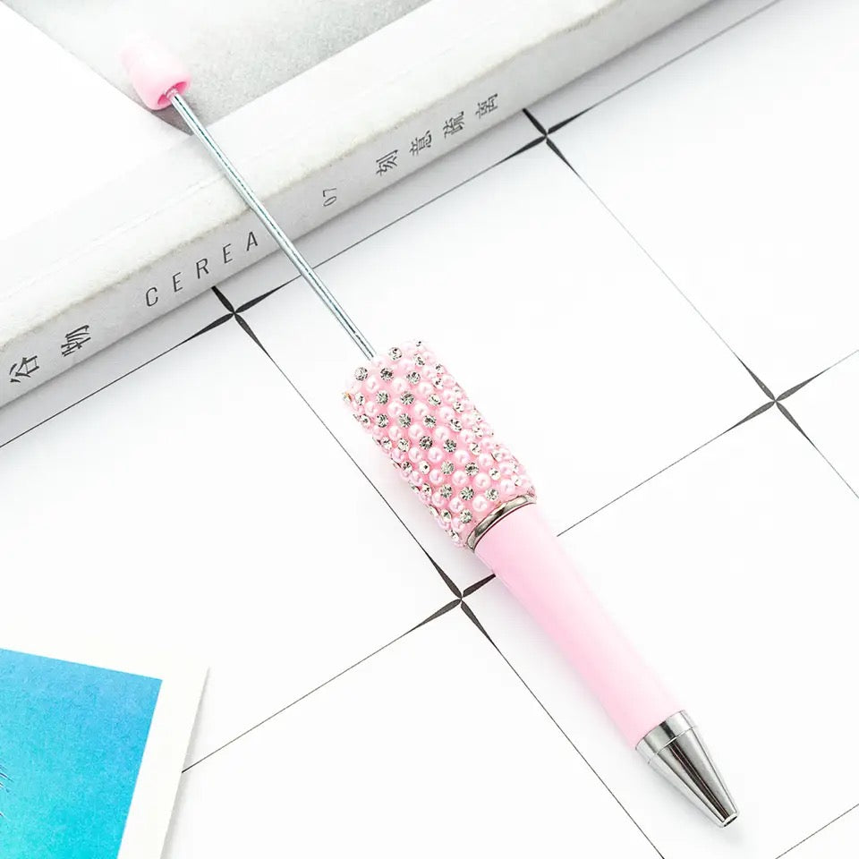 PEN Z/47 - “Ballerina Pink Pearl”  Beadable Pen (1 Count)