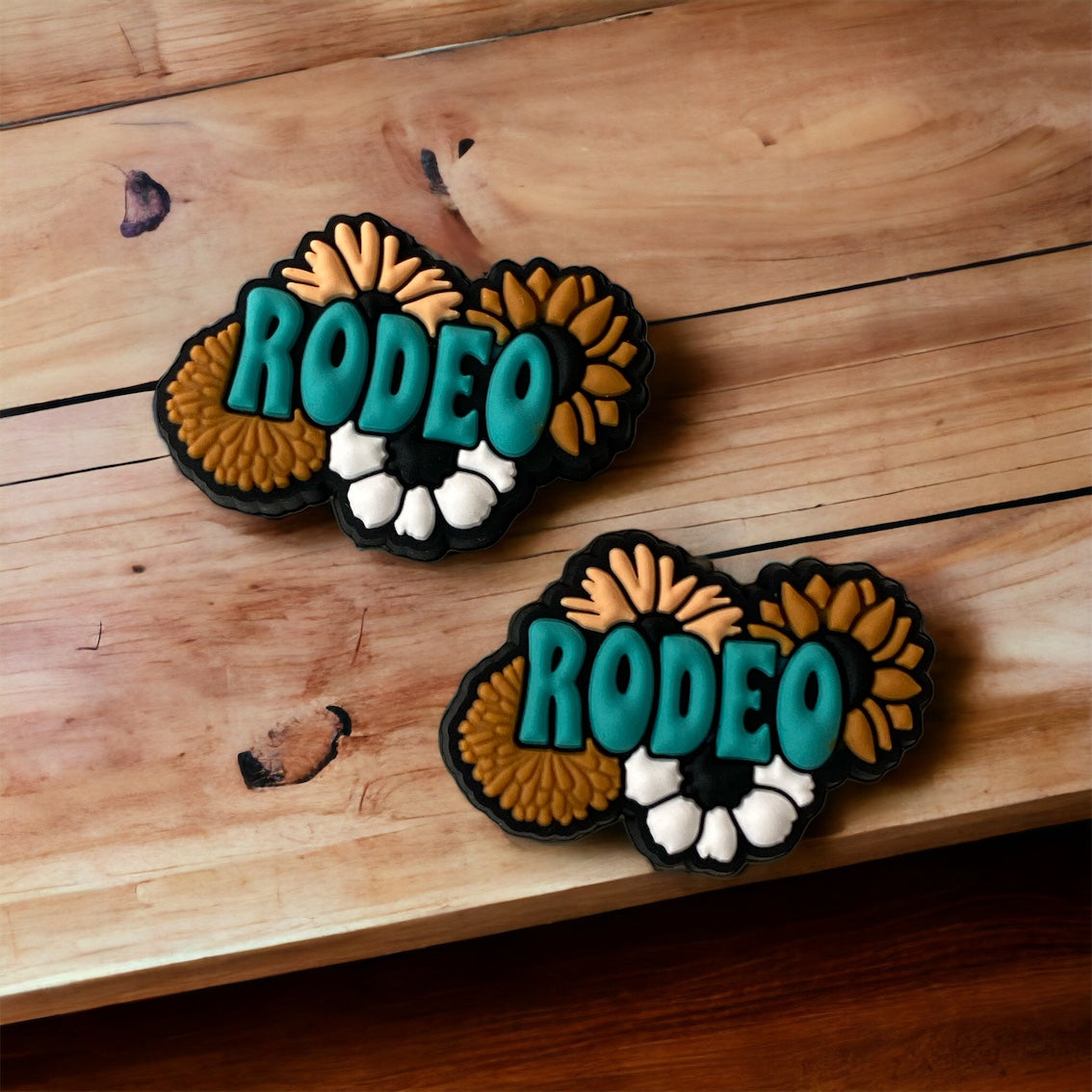 X466-  “Rodeo” Silicone (1 Count) Focal Bead 3528