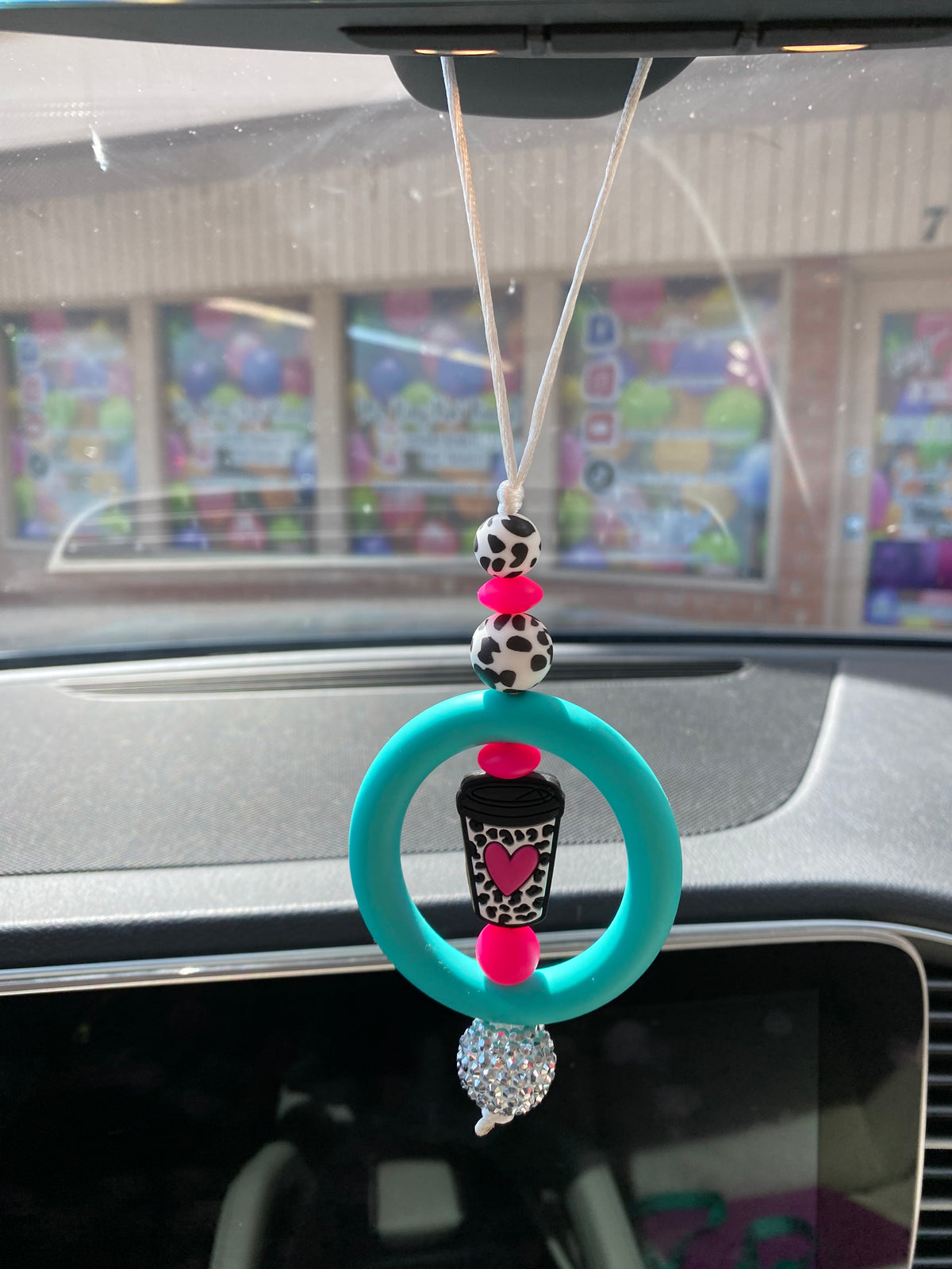CK- 91 - “Cow Latte” Car Charm Kit