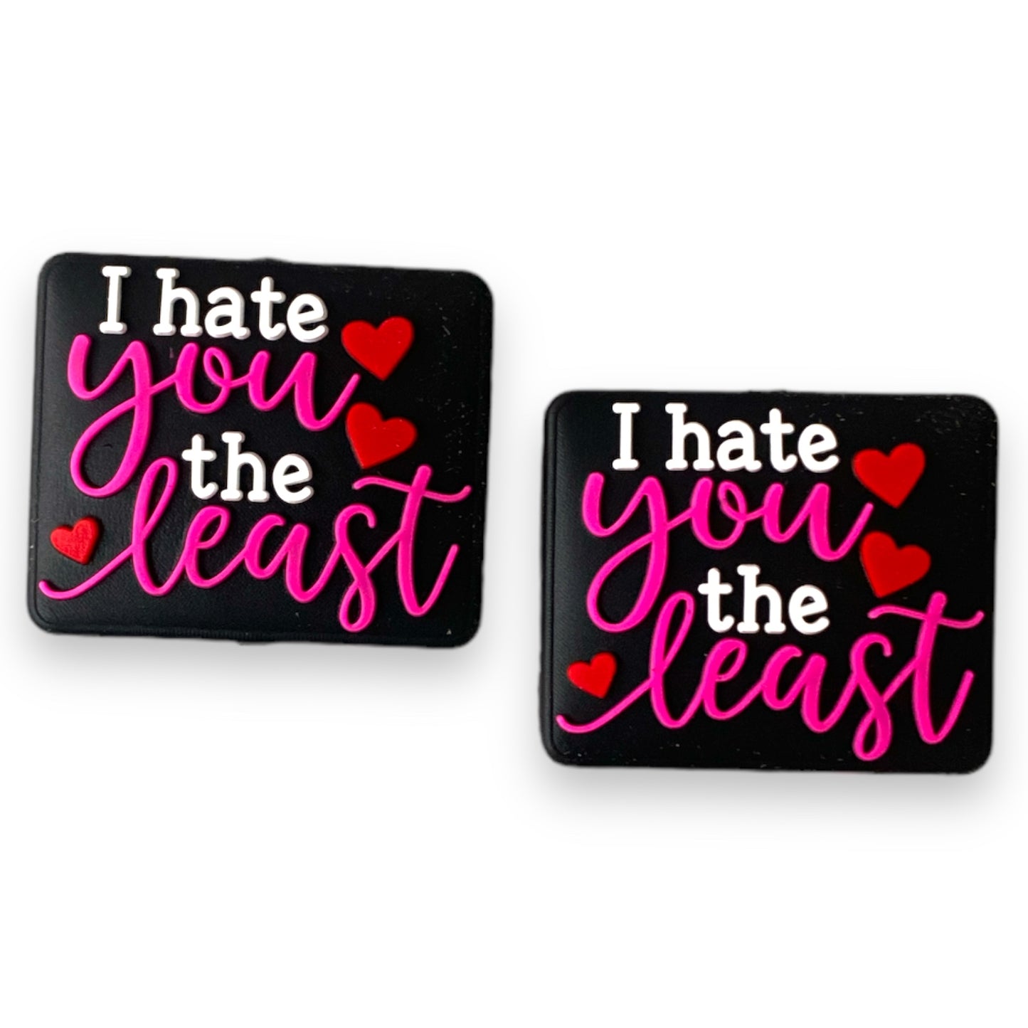 h1082  - “I Hate You The Least” Exclusive Silicone Focal Bead (1 Count)