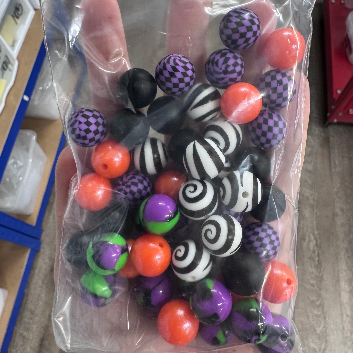 Halloween 15mm Silicone 50 Count Mix *WAREHOUSE SALE*