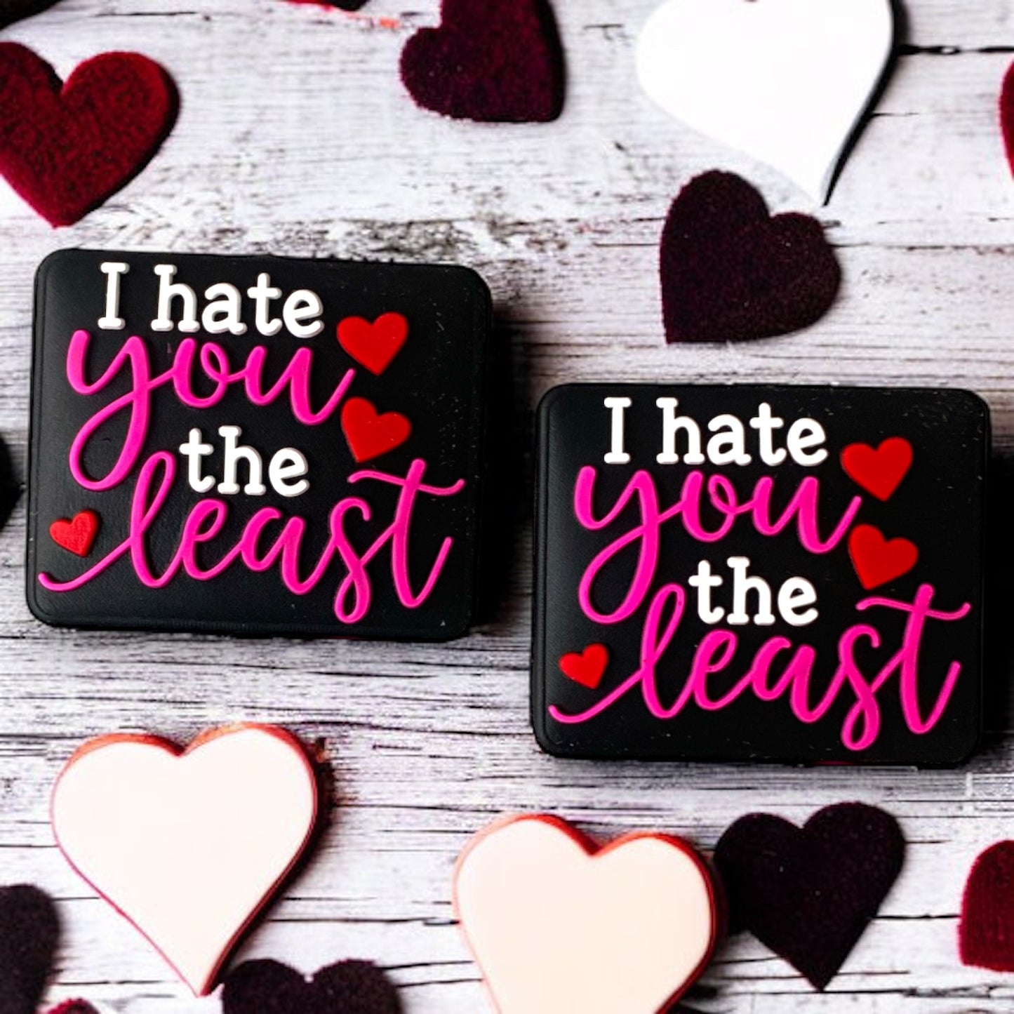 h1082  - “I Hate You The Least” Exclusive Silicone Focal Bead (1 Count)