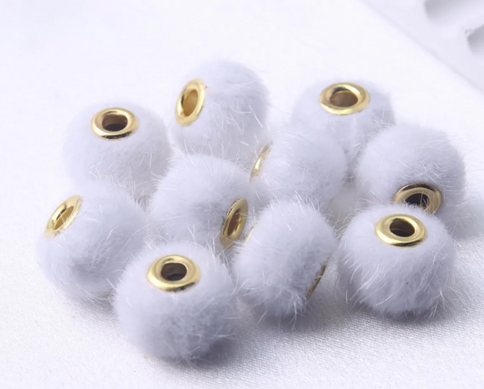 Fuzzy 6 - 15mm White Spacers (5 Pack)