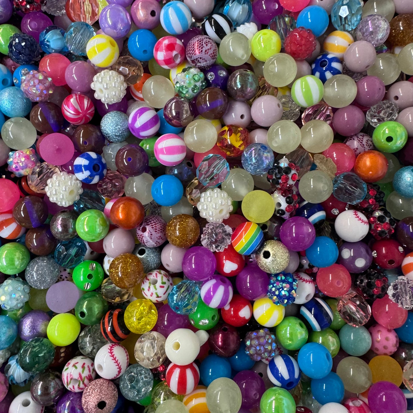 12mm Acrylic Grab Bag (40-45 count) - Multiple GBs will be combined into larger bags