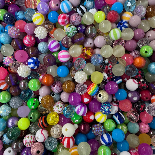 12mm Acrylic Grab Bag (40-45 count) - Multiple GBs will be combined into larger bags