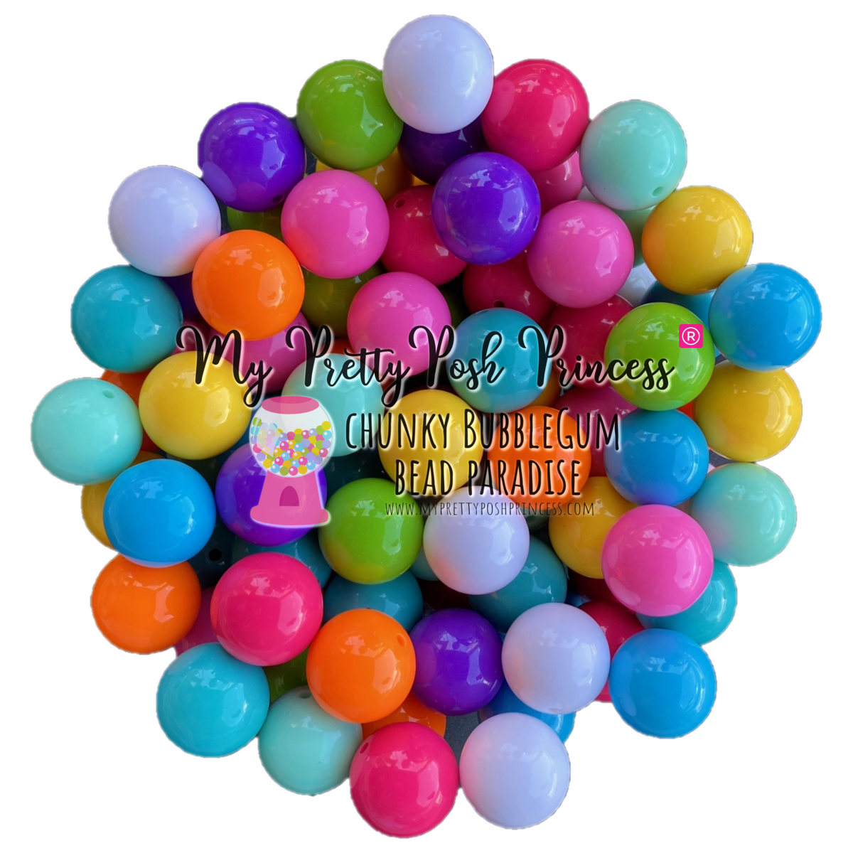 K-539- 20mm “Funfetti” Mixed 100 Count Solids Mix