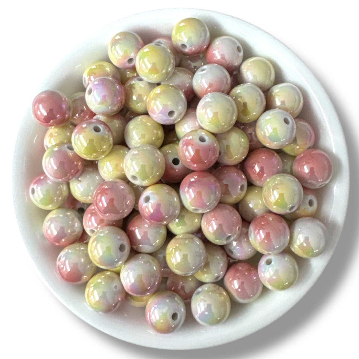 #956 16mm "Cloud Opal Ombre" Acrylic Bead (1 Count) – My Pretty Posh ...