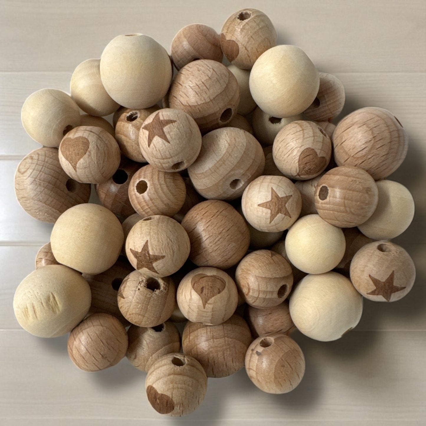 CK-179: "Wood" 60 Ct Bead Pack