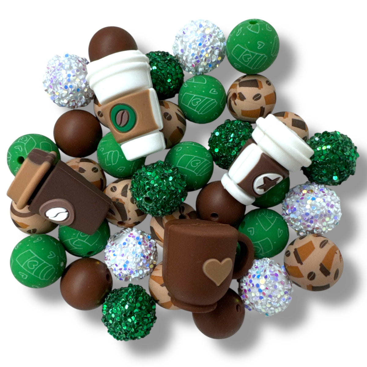 CK- 15- “Coffee Lovers” – 39 Pc Bead Set