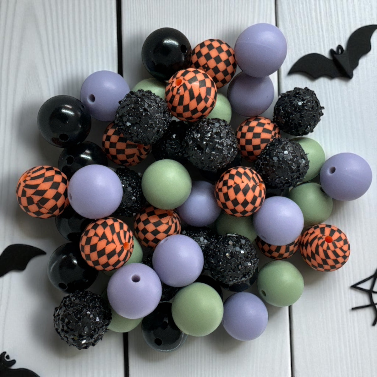CK- 232-  15mm "Hocus Pocus Inspired" Mixed Pack  Beads