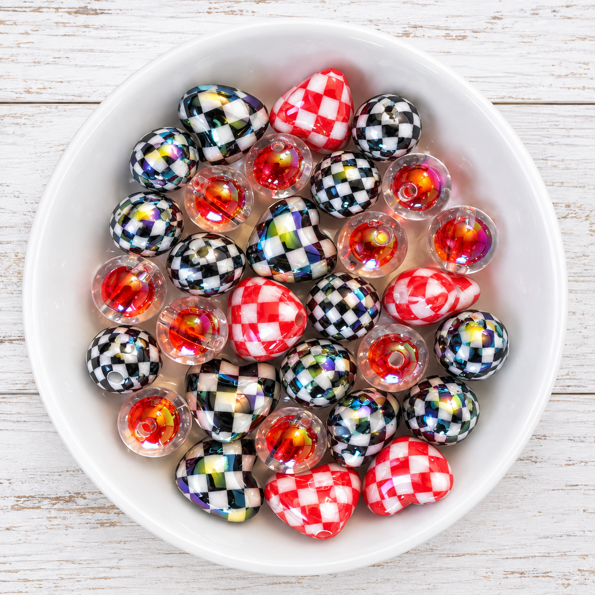 Full Throttle 30 Count | 16mm Acrylic Bead Bundle