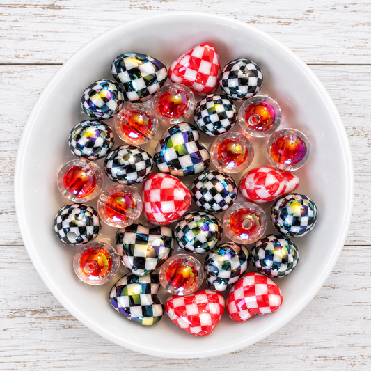 Full Throttle 30 Count | 16mm Acrylic Bead Bundle