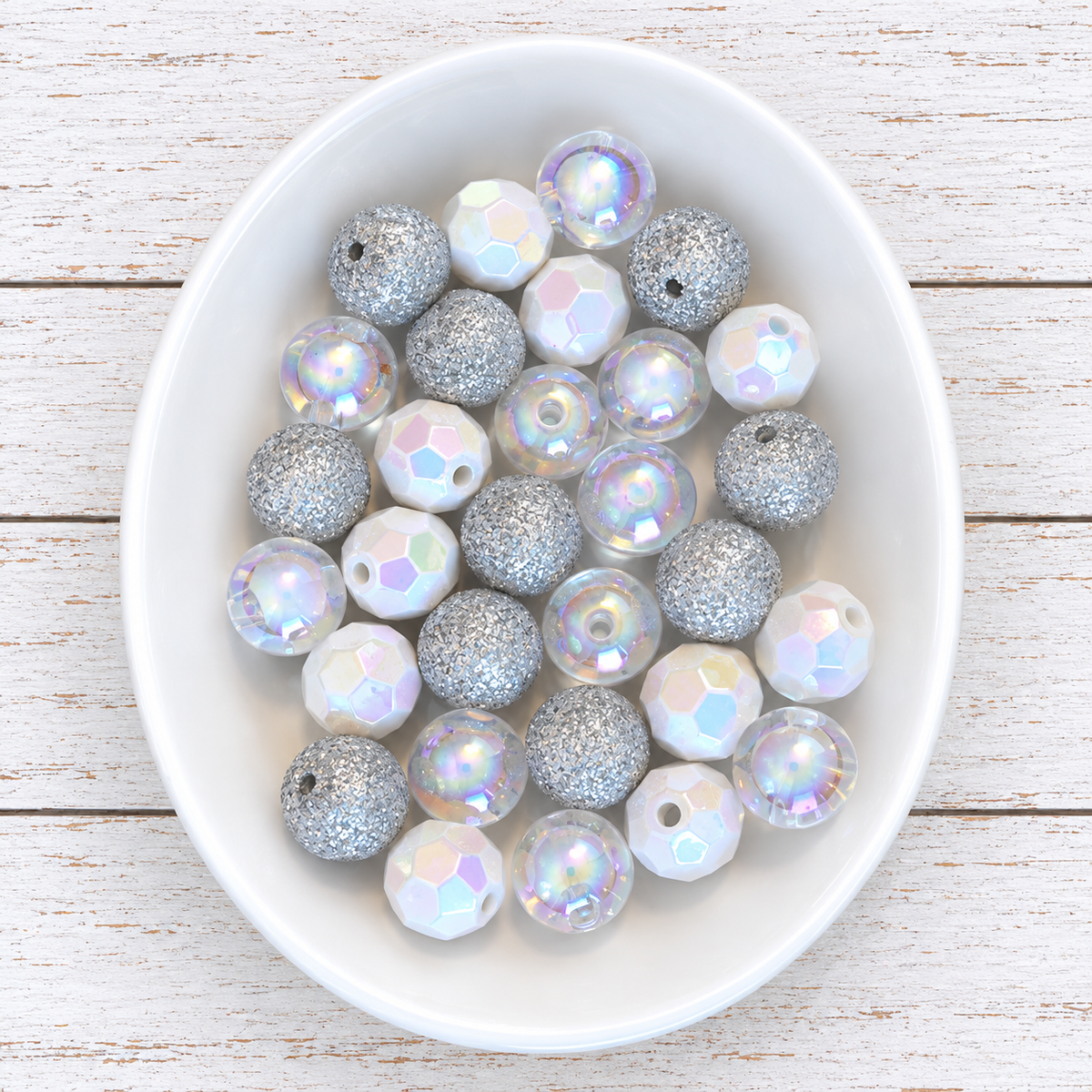 ✨ Diamond Dust – 30 Count Acrylic Bead Pack ✨