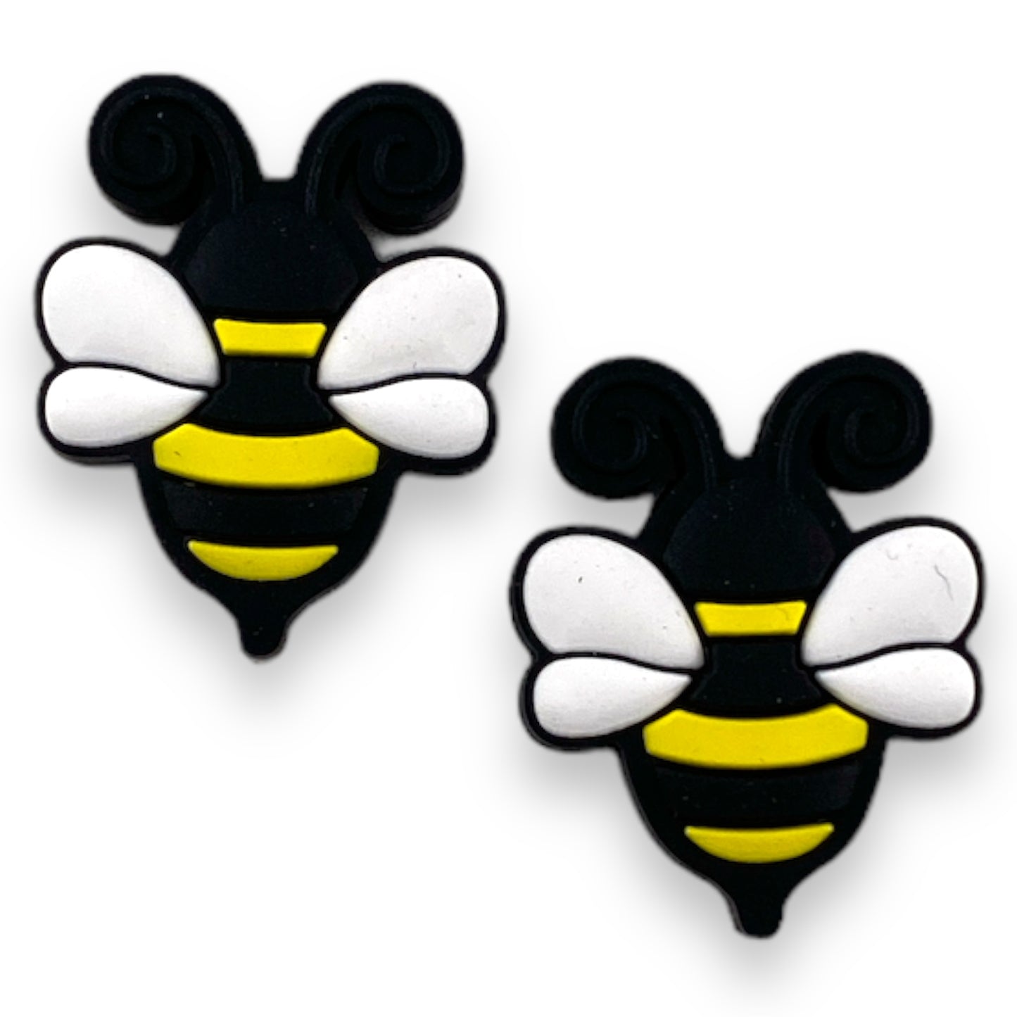 T437 - Bee Bead Silicone Focal Beads (1 Count)