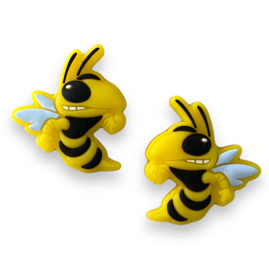 T402- “Bee"  Focal (1 Count) Bead Silicone