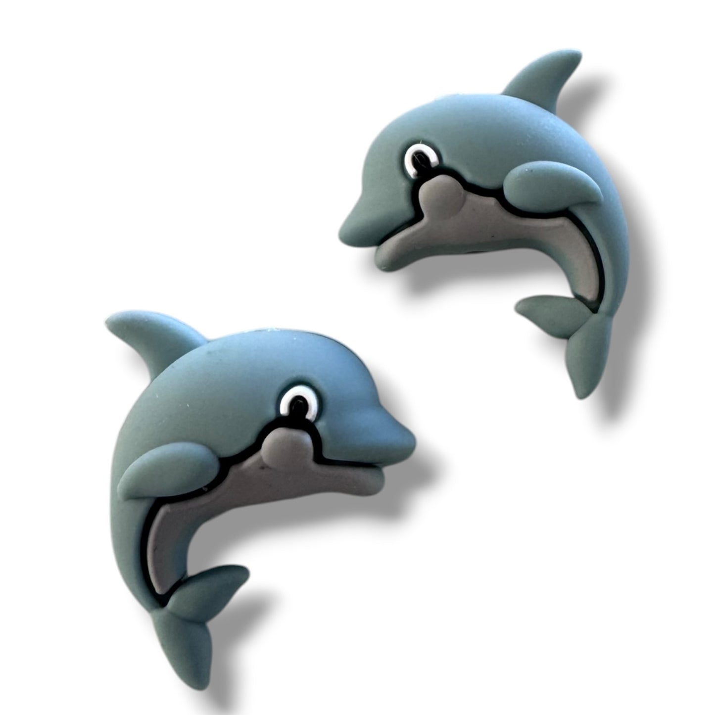 X071- "Whale" 3D Silicone Focal Bead for DIY Crafts (1 Count)