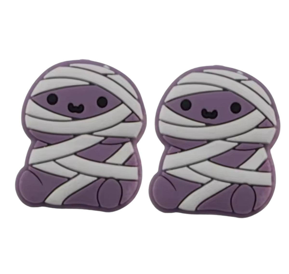 h805 -  "Mummy Hallo-Wiener” Silicone (1 Count) Focal Bead