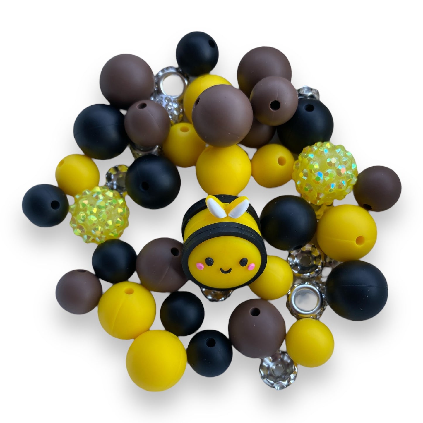 CK- 248 - "Bee 3D"  Silicone Bead Bling Kit