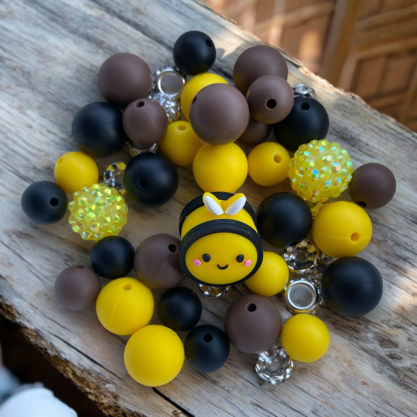 CK- 248 - "Bee 3D"  Silicone Bead Bling Kit