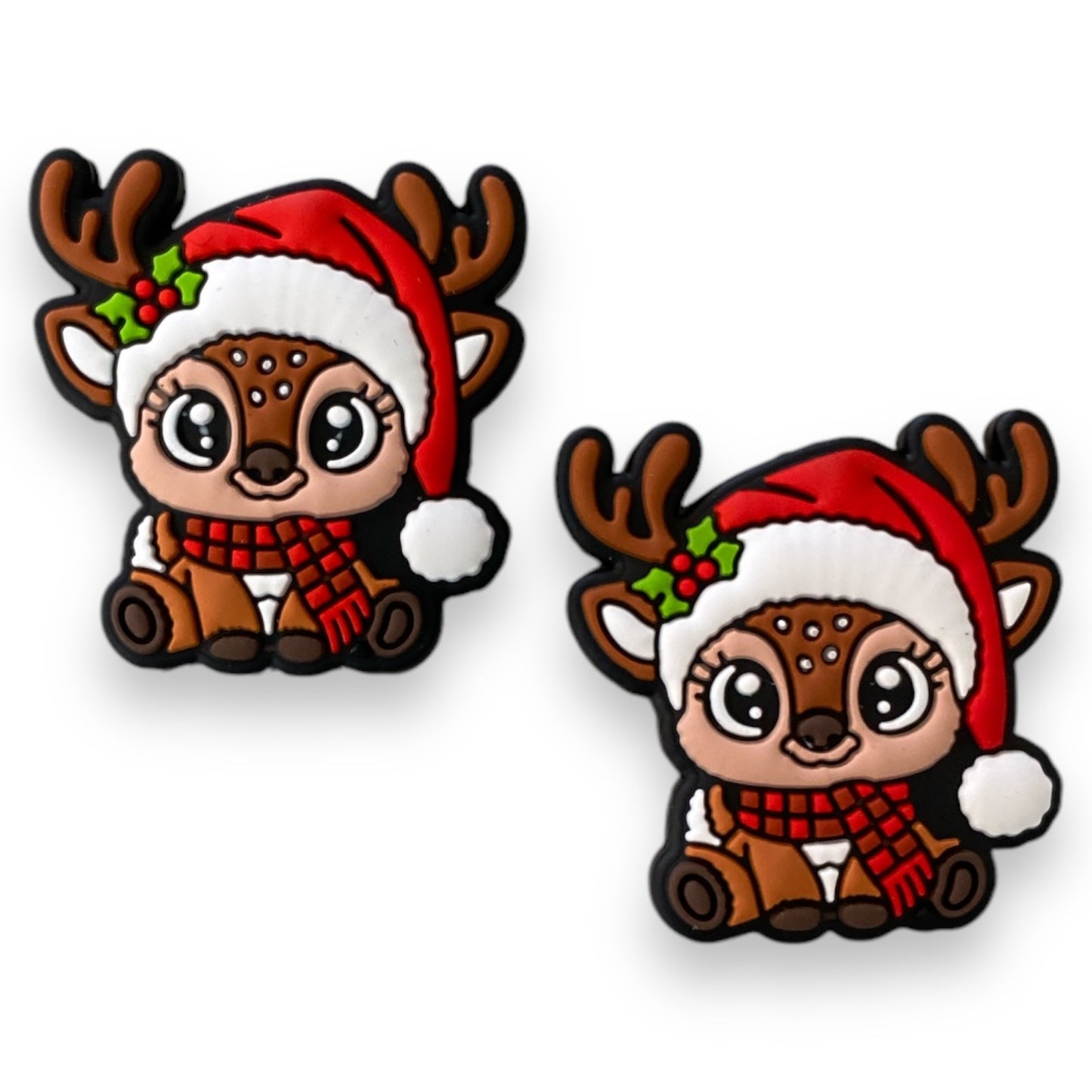 X364 -  “Reindeer" Silicone Focal Bead (1 Count)