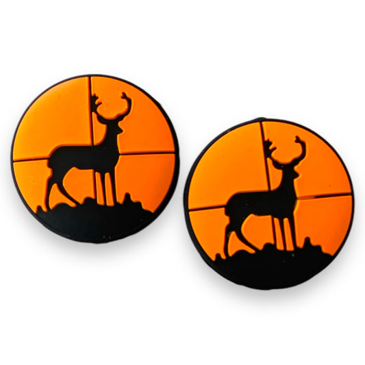 h1053-  “Hunting Scope" Silicone Focal Bead (1 Count)