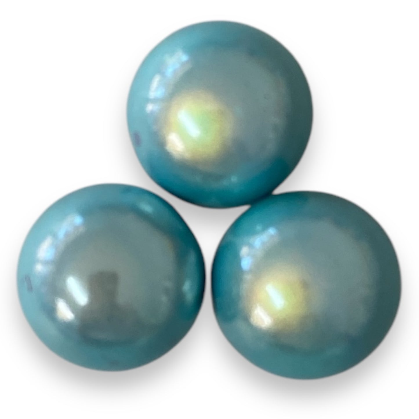 #946- 20mm "Light Blue" Miracle Acrylic Beads (1 Count)