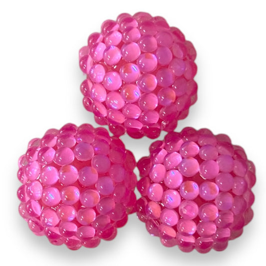 #583 - 20mm "Posh Pink" Miracle Acrylic Rhinestones (1 Count)