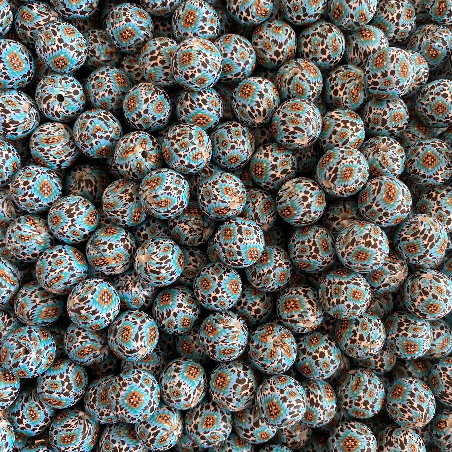 #761 - 15mm “Dylan” Silicone Beads