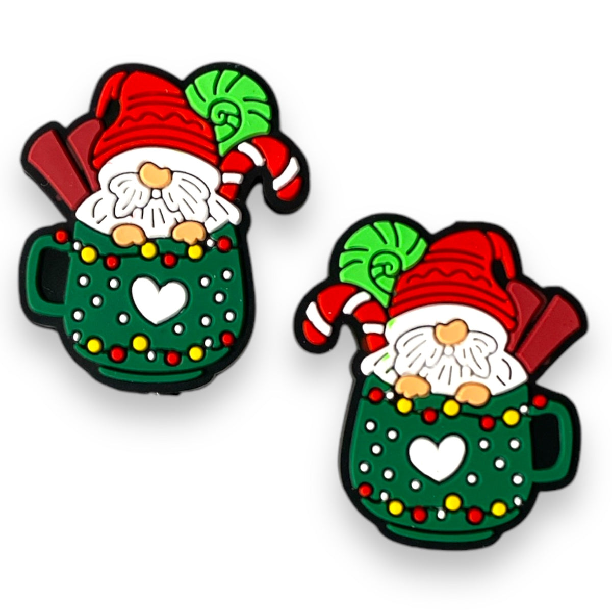 h992-  “Gnome Mug” Silicone Focal Bead (1 Count)