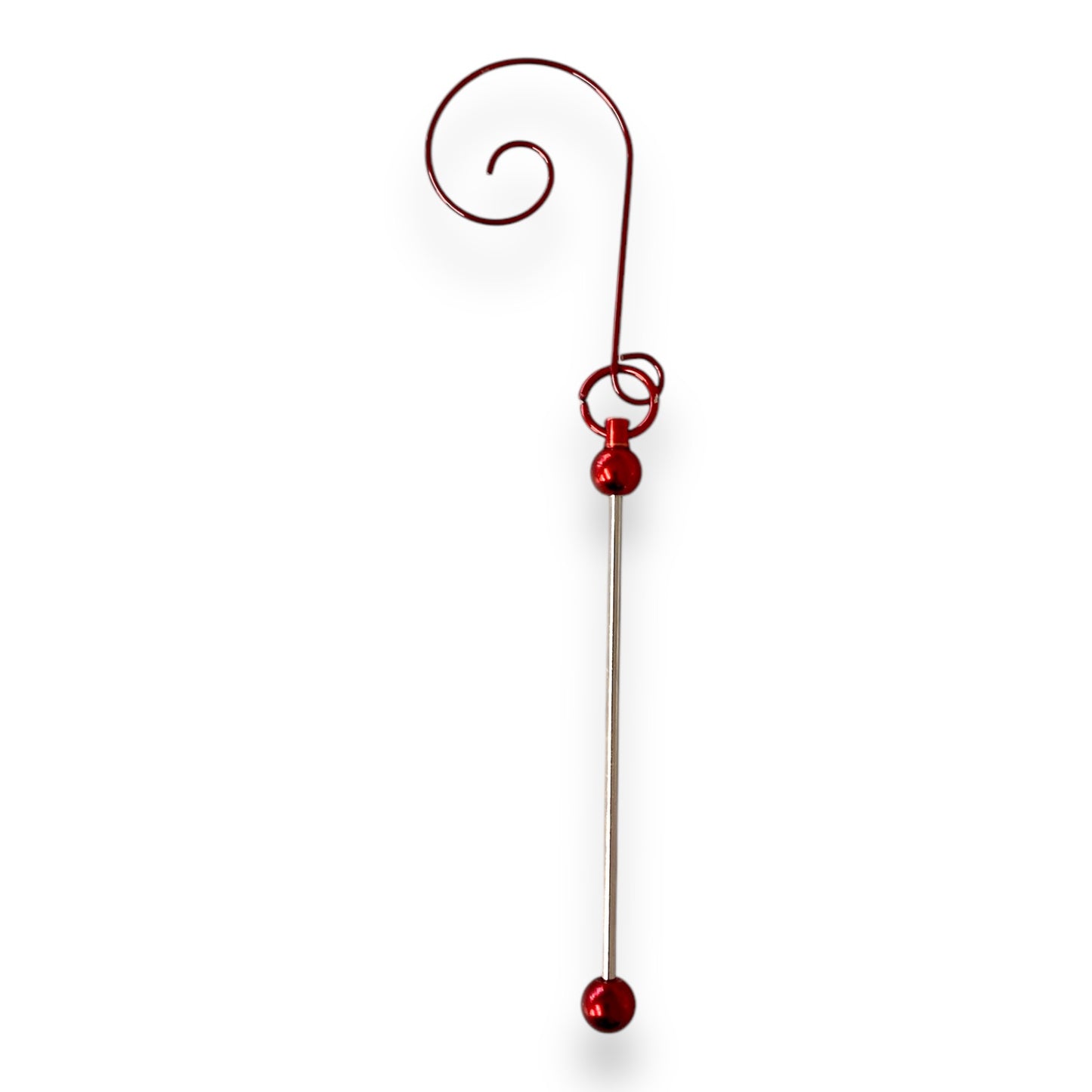 FX- 9010 - Beadable Christmas Ornament (Red)