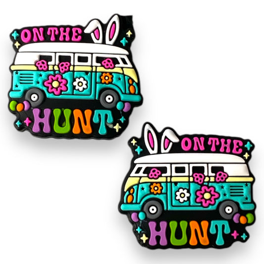 h921-  “On The Hunt” Silicone Focal Bead (1 Count)