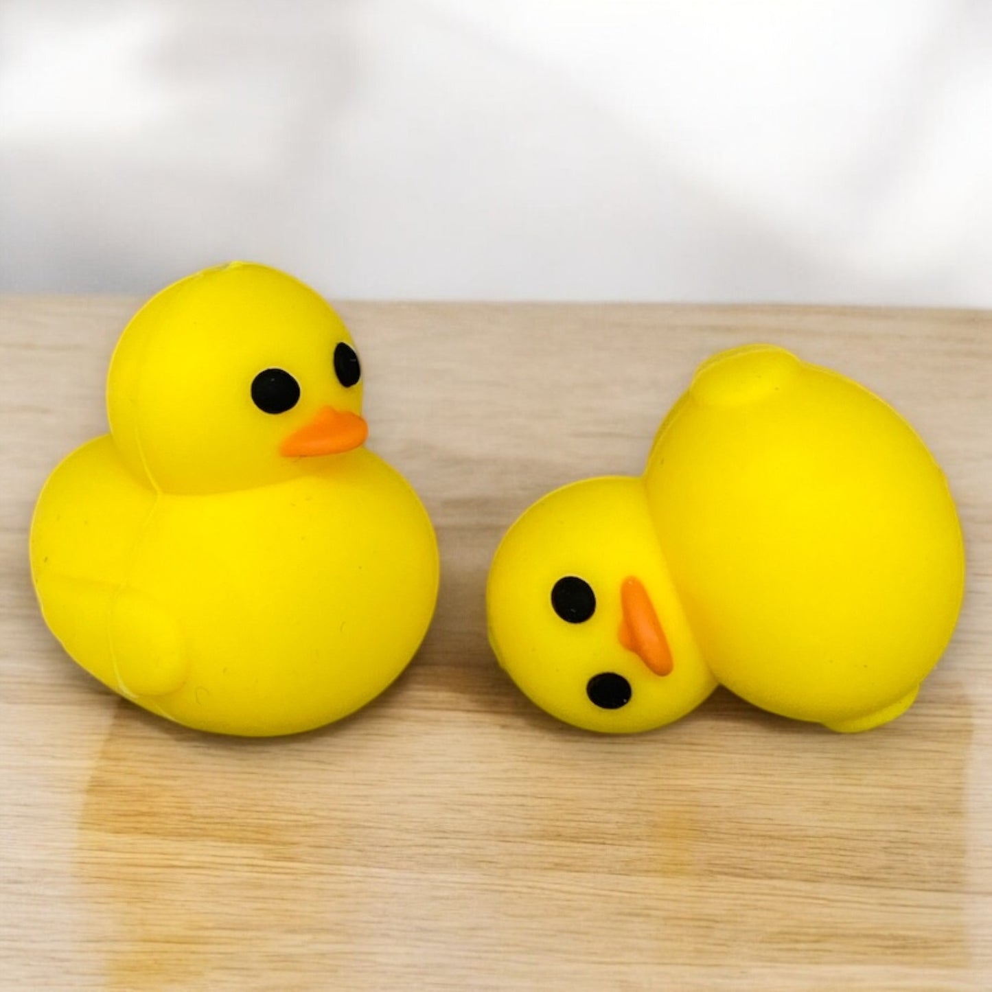 T408-  “3D Duck” Silicone Focal Bead (1 Count)