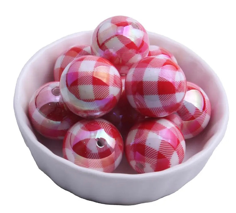 #815- Opal Picnic Acrylic Beads (10 Count)