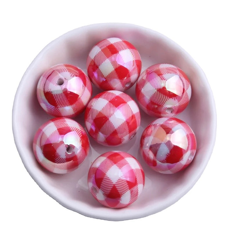 #815- Opal Picnic Acrylic Beads (10 Count)