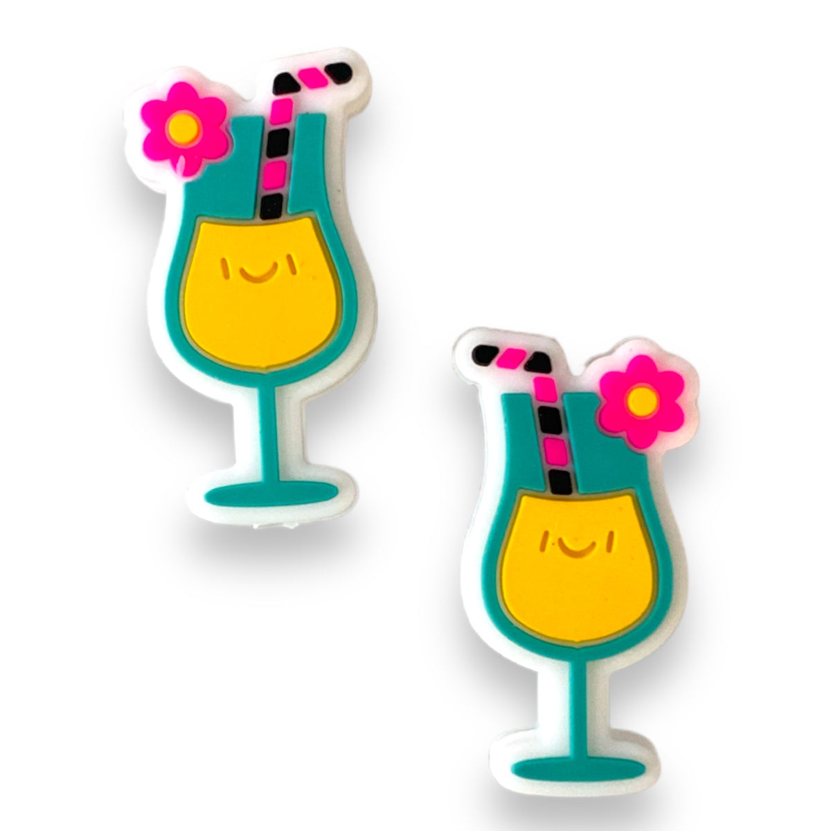 X171 -  "Fruity Drink" Focal (1 Count) Bead Silicone