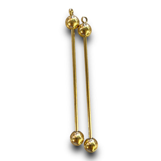 P76 - "Gold" Beadable Bars