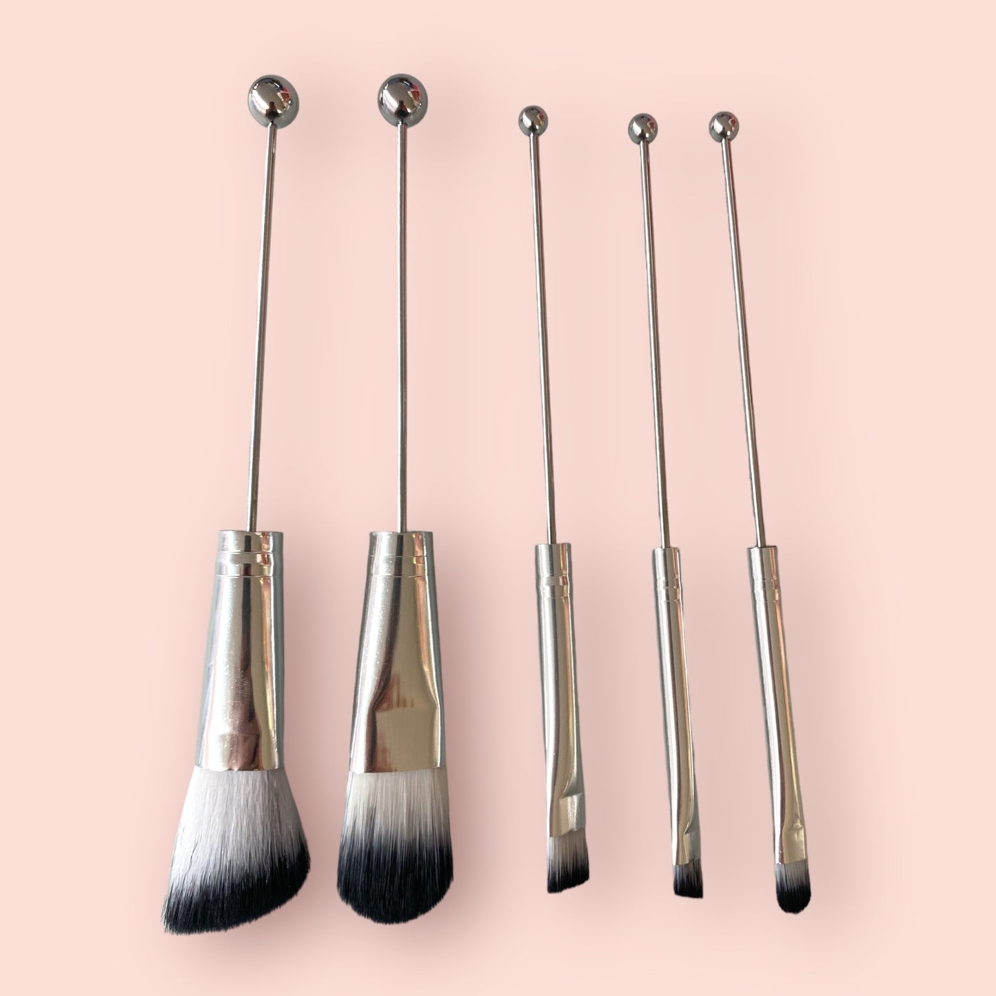 Z/39 - Beadable Makeup Brush 5 Piece Set