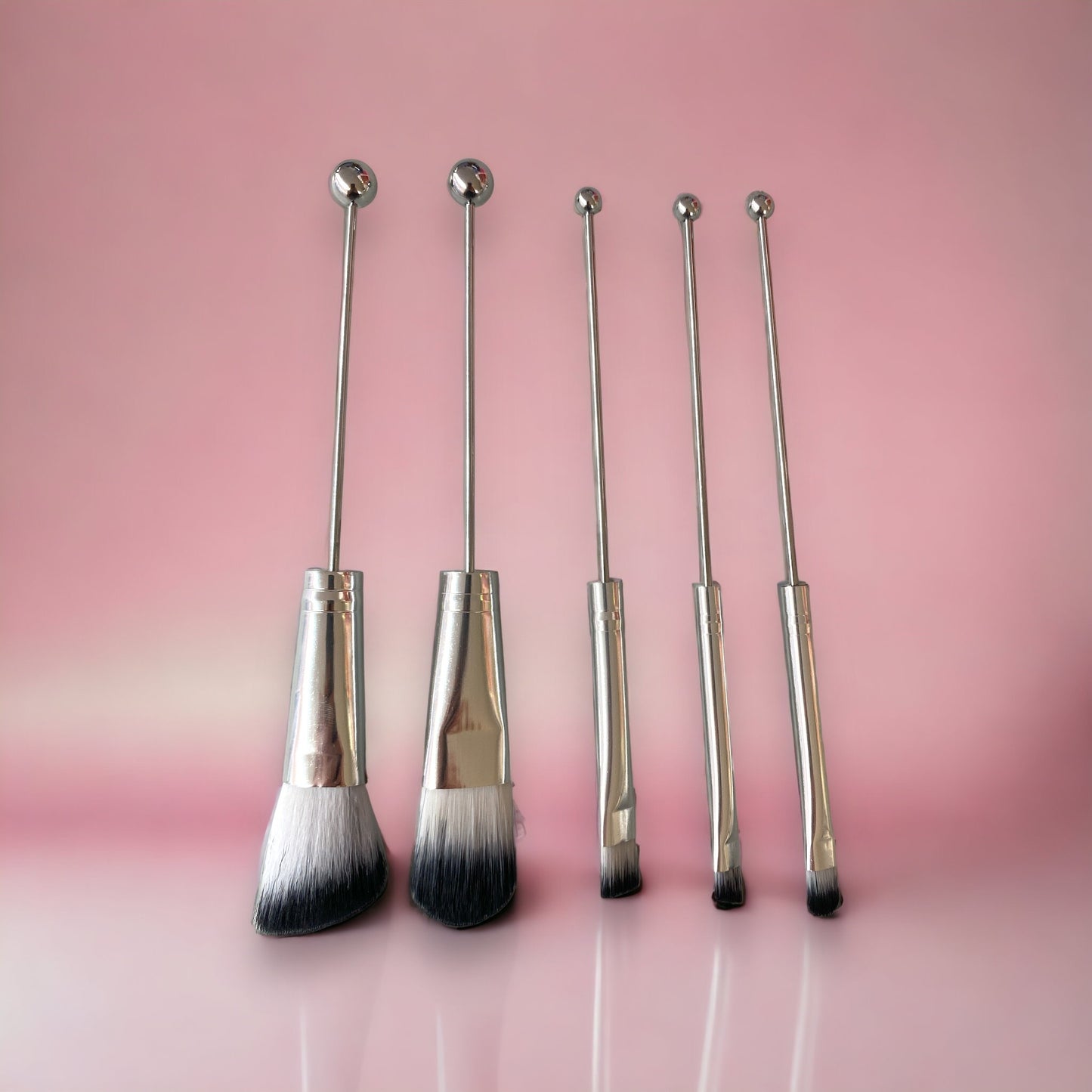 Z/39 - Beadable Makeup Brush 5 Piece Set