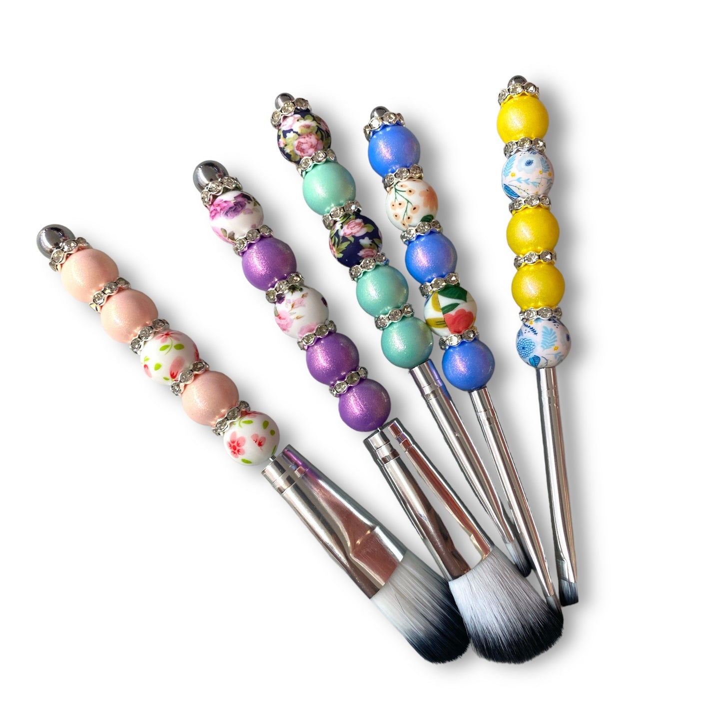 Z/39 - Beadable Makeup Brush 5 Piece Set