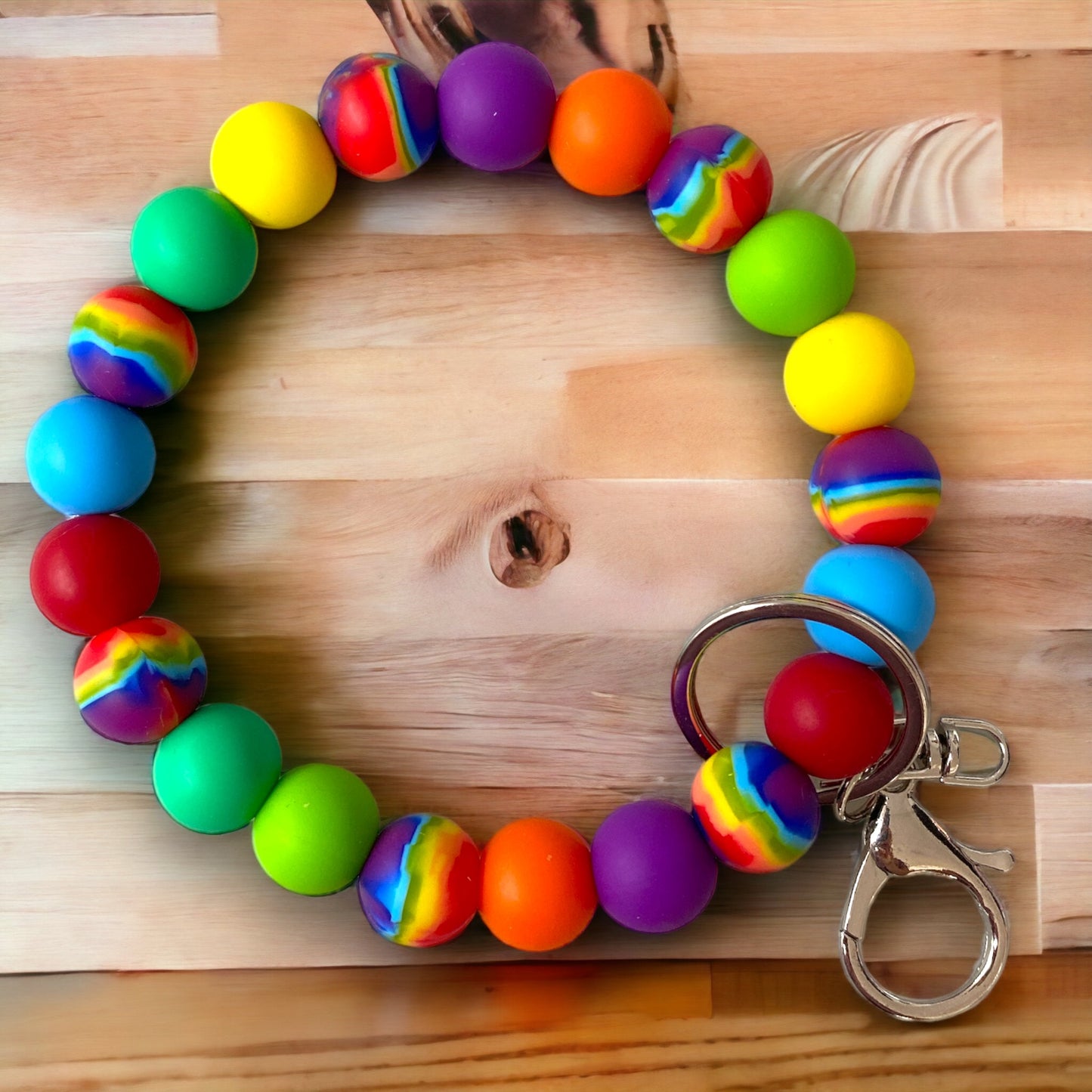 "Rainbow Pop" Wristlet DIY Kit