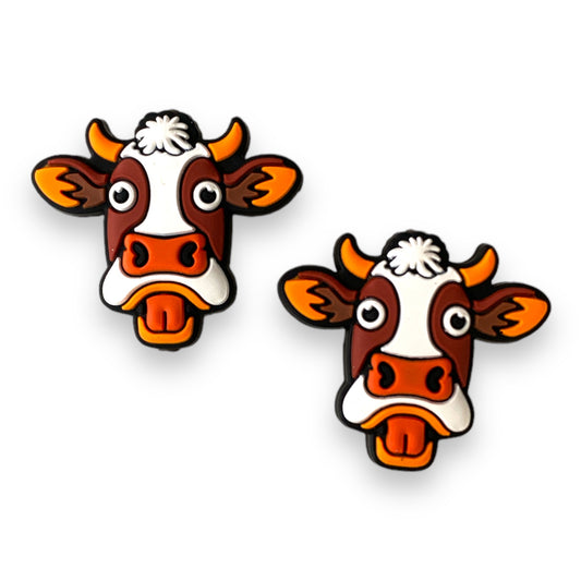 X442 - “Silly Cow” Silicone Focal (1 Count) Bead