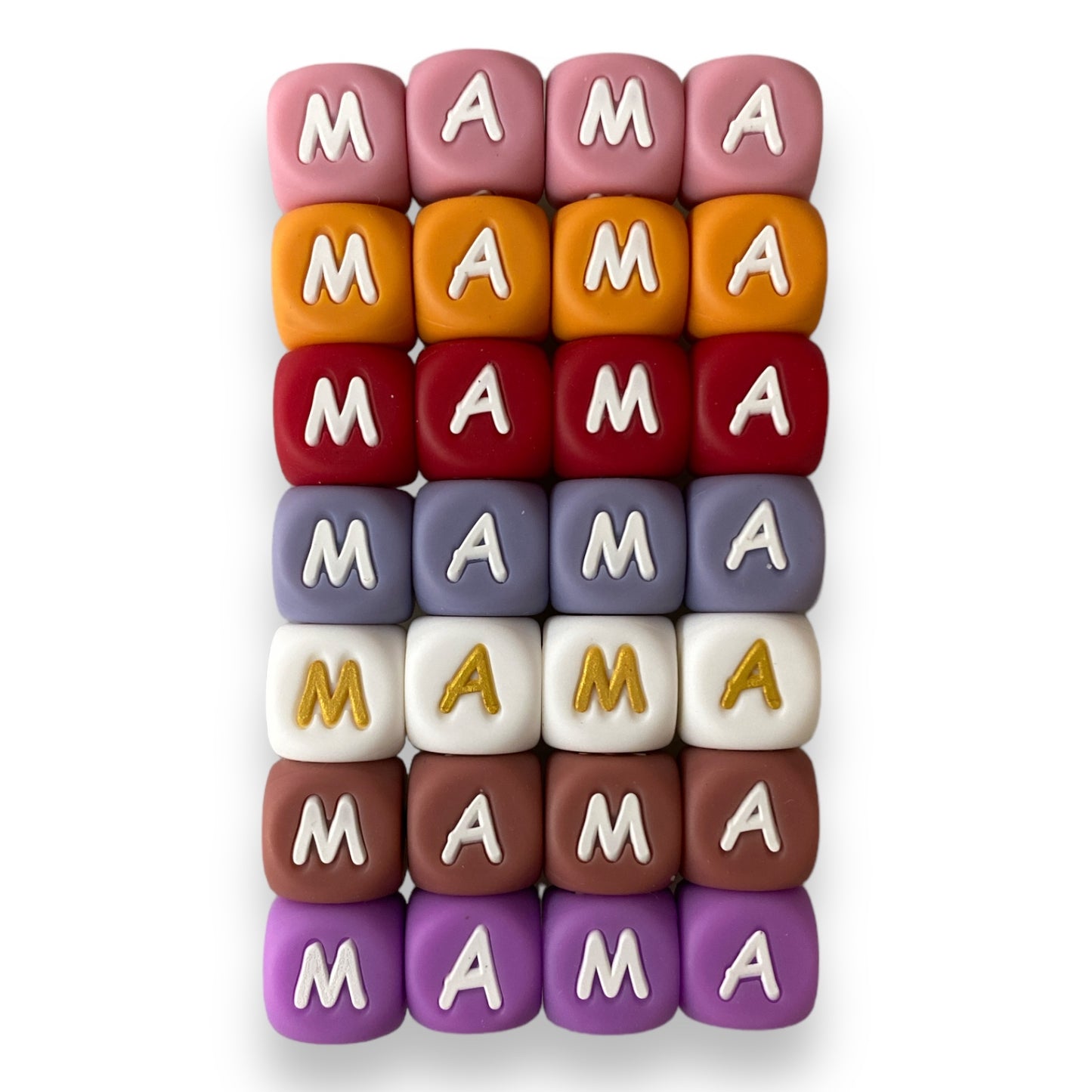 CK-95 - "Mama" 28 Piece Silicone Letter Pack