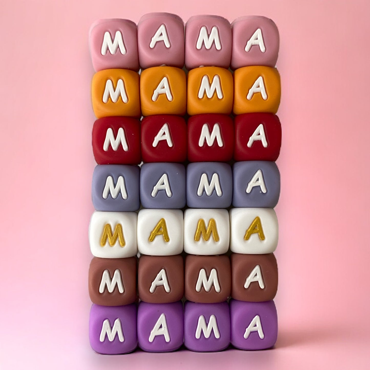 CK-95 - "Mama" 28 Piece Silicone Letter Pack