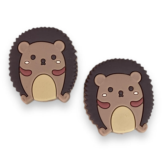 T435 -  "Hedgehog" Silicone Focal Bead (1 Count)