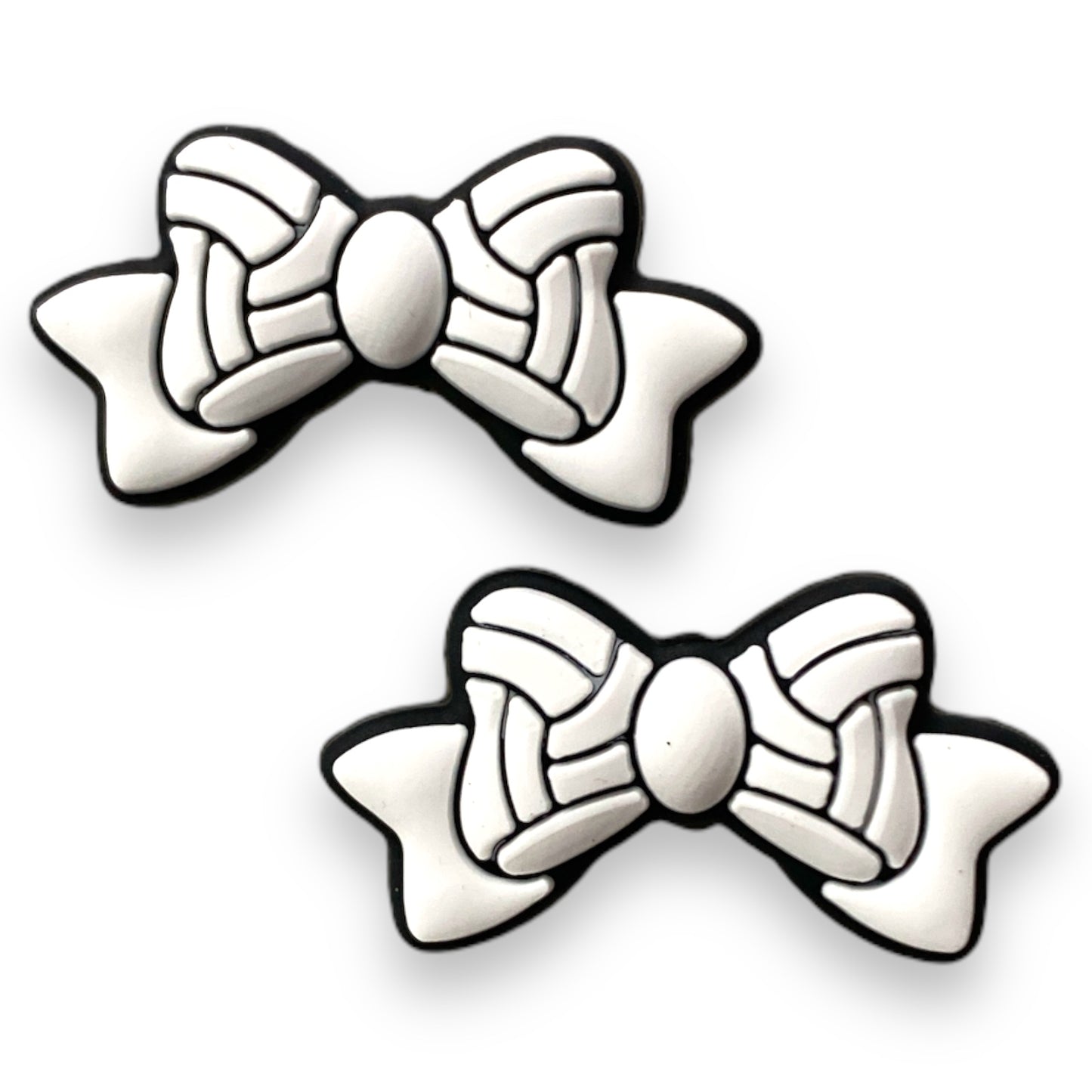 X240- Volleyball Bow  Focal (1 Count) Bead Silicone