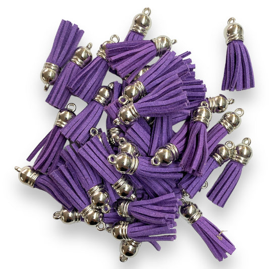 Q-A172- Purple  1" Tassel (1 Count)